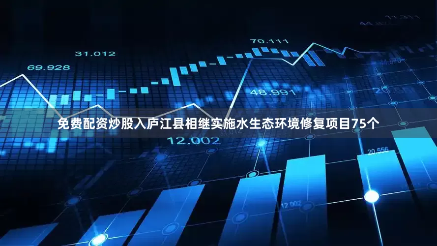 免费配资炒股入庐江县相继实施水生态环境修复项目75个