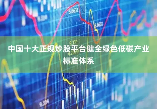 中国十大正规炒股平台健全绿色低碳产业标准体系